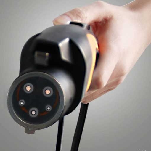 Type1-Type2 Spirál töltőkábel, 1 fázis