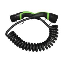 Type2-Type2 Spiral charging cable, 3 phase