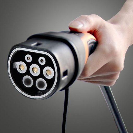 Type2-Type2 Spiral charging cable, 3 phase